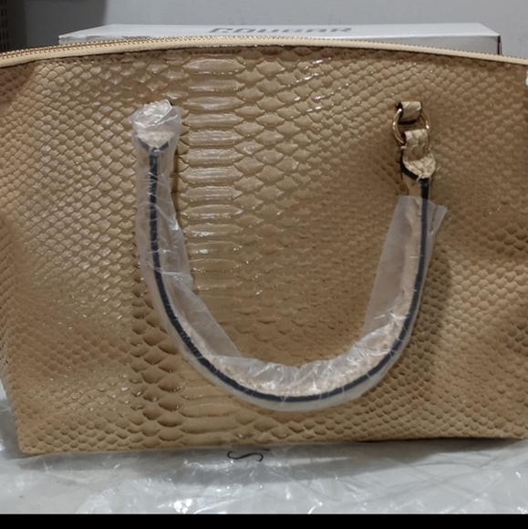 Victoria Secret Slouchy Crossbody Satchel Python - Picture 6 of 8